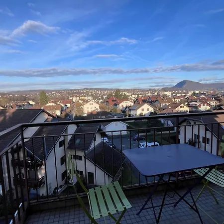 Bright With Balcony In